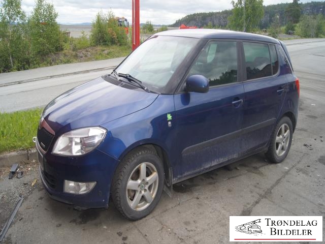 Škoda Fabia 2010-2014 (Type II, Fase 2) , Motorkode: CFW, Girkassekode: MZN