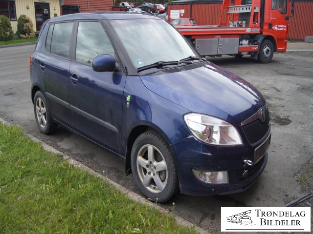 Škoda Fabia 2010-2014 (Type II, Fase 2) , Motorkode: CFW, Girkassekode: MZN