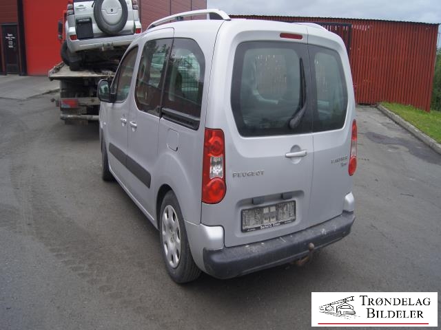 Peugeot Partner 2008-2015 (Type II, Fase 1) , Motorkode: 9HX, Girkassekode: