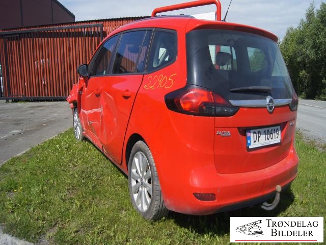 Opel Zafira Tourer 2012-2018 , Motorkode: A14NET, Girkassekode: 