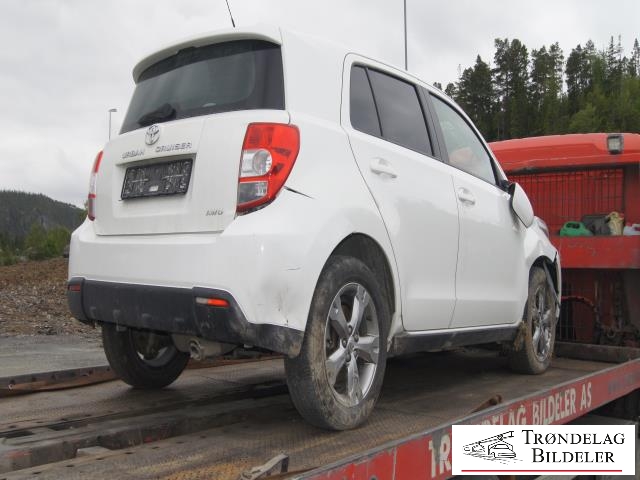 Toyota Urban Cruiser 2009-2014 , Motorkode: 1ND-TV, Girkassekode: 