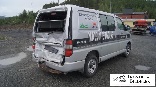 Toyota Hiace 2007-2012 (Fase 3) , Motorkode: 2KD-FTV, Girkassekode: