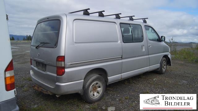 Toyota Hiace 2007-2012 (Fase 3) , Motorkode: 2KD-FTV, Girkassekode: