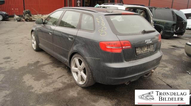 Audi A3 2009-2012 (Type II, Fase 2) , Motorkode: CAYC, Girkassekode: LUB