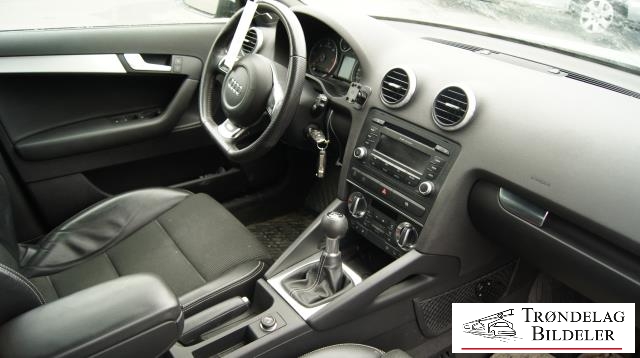 Audi A3 2009-2012 (Type II, Fase 2) , Motorkode: CAYC, Girkassekode: LUB