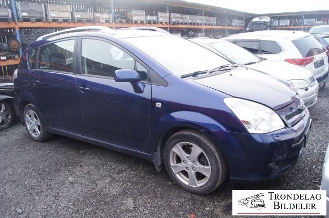 Toyota Verso 2004-2009 (Type II) , Motorkode: 1ZZ-FE, Girkassekode: