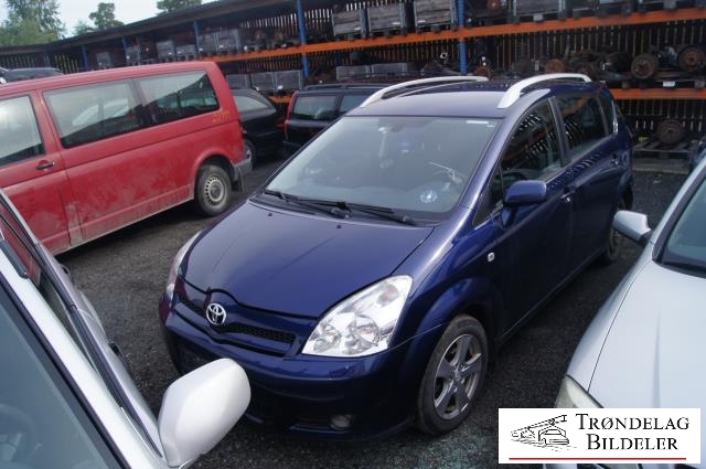 Toyota Verso 2004-2009 (Type II) , Motorkode: 1ZZ-FE, Girkassekode: