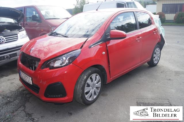 Peugeot 108 2014-->> , Motorkode: 1KR-52E, Girkassekode: 