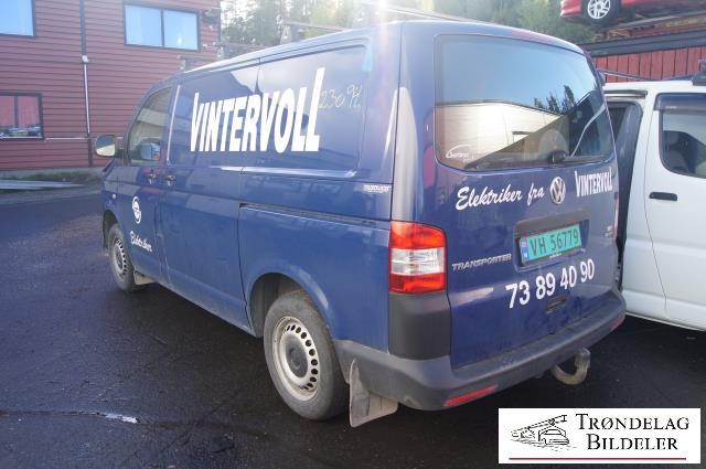 VW Transporter / Caravelle 2009-2015 (Fase 2) (T5) (T5), Motorkode: CAAC, Girkassekode: PAW