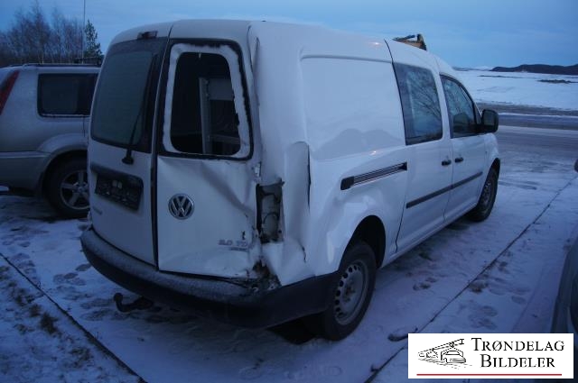 VW Caddy 2010-2015 (Type III, Fase 2) , Motorkode: CFHF, Girkassekode: NFQ