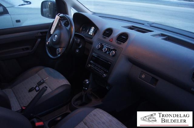 VW Caddy 2010-2015 (Type III, Fase 2) , Motorkode: CFHF, Girkassekode: NFQ