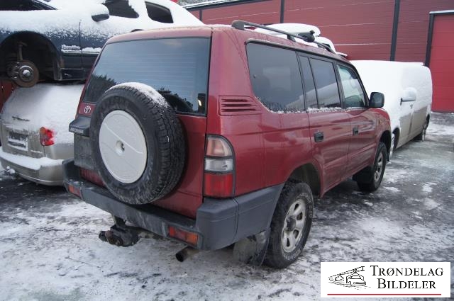 Toyota Land Cruiser 90 1996-2002 , Motorkode: 1KZ-TE, Girkassekode: