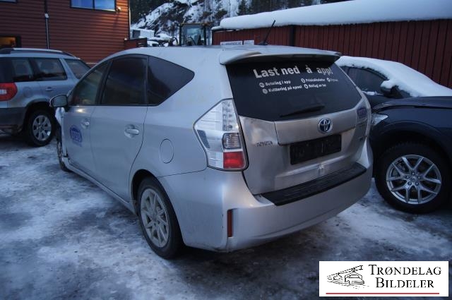 Toyota Prius +7 2012-2020 (Type III) (stasjonsvogn) (stasjonsvogn), Motorkode: 2ZR-FXE, Girkassekode: 