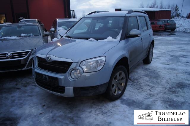 Škoda Yeti 2009-2013 (Fase 1) , Motorkode: CFHF, Girkassekode: LNN