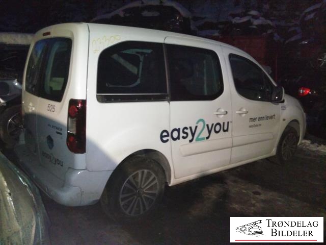 Peugeot Partner 2015-2019 (Type II, Fase 2) , Motorkode: BHY/BH02, Girkassekode: 