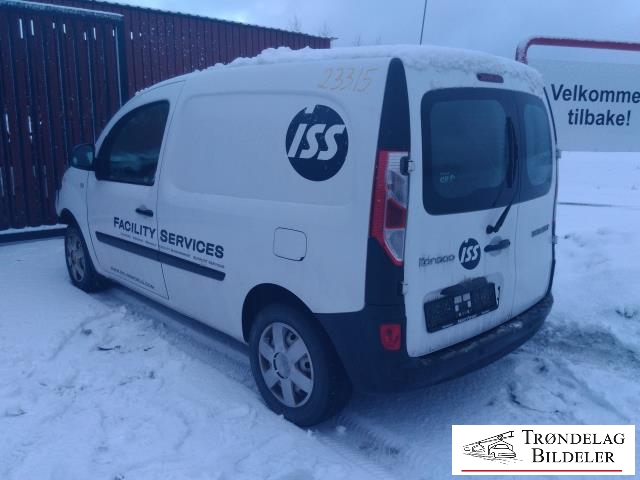 Renault Kangoo 2008-2021 (Type II) , Motorkode: K9K B6, Girkassekode: