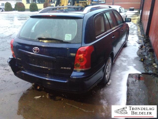 Toyota Avensis 2003-2008 (Type II) , Motorkode: 1ZZ-FE, Girkassekode: