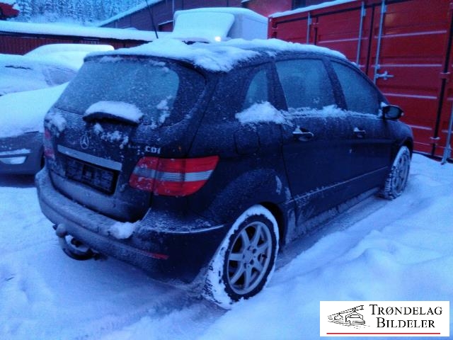Mercedes B-Klasse 2008-2011 (Fase 2) (W245) (W245), Motorkode: 640.940, Girkassekode: 