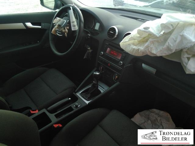 Audi A3 2009-2012 (Type II, Fase 2) , Motorkode: CAYC, Girkassekode: LUB