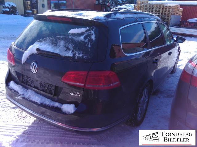 VW Passat 2011-2015 (B7) (B7), Motorkode: CAY CAYC, Girkassekode: MYP