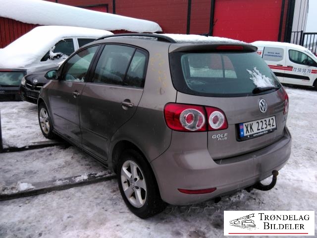 VW Golf, Plus/Cross 2009-2013 (Fase 2) , Motorkode: CAYC, Girkassekode: 