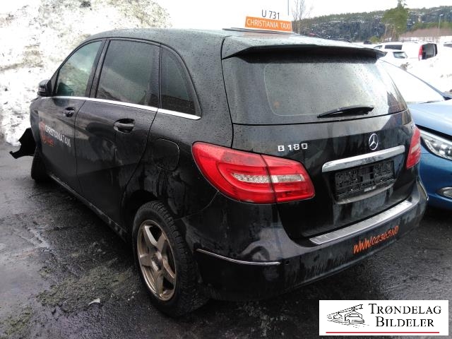 Mercedes B-Klasse 2011-2018 (W246) (W246), Motorkode: 651.901, Girkassekode: