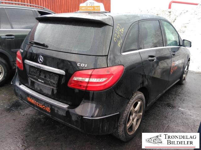Mercedes B-Klasse 2011-2018 (W246) (W246), Motorkode: 651.901, Girkassekode: