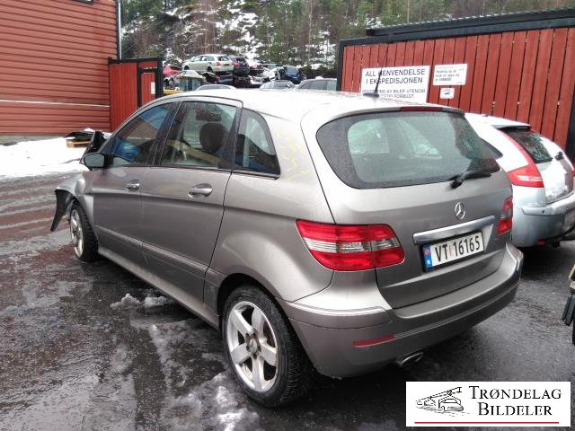 Mercedes B-Klasse 2005-2008 (Fase 1) (W245) (W245), Motorkode: 640940, Girkassekode: 