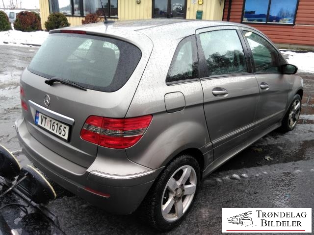 Mercedes B-Klasse 2005-2008 (Fase 1) (W245) (W245), Motorkode: 640940, Girkassekode: 