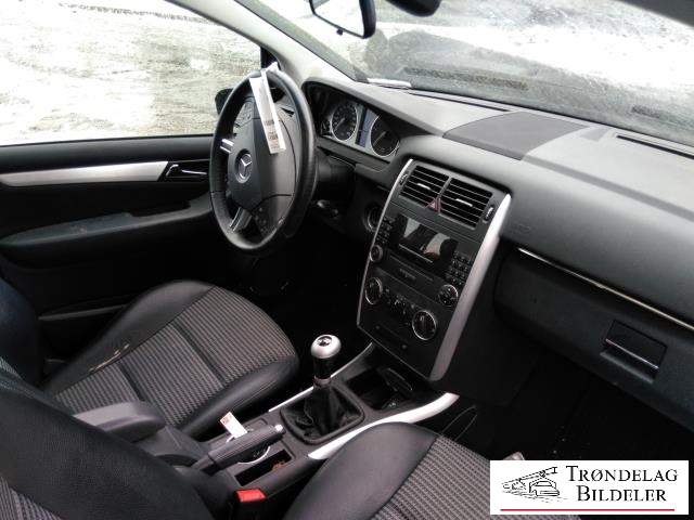 Mercedes B-Klasse 2005-2008 (Fase 1) (W245) (W245), Motorkode: 640940, Girkassekode: 