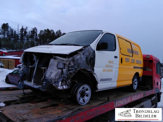 Toyota Hiace 2007-2012 (Fase 3) , Motorkode: 2KD-FTV, Girkassekode: 