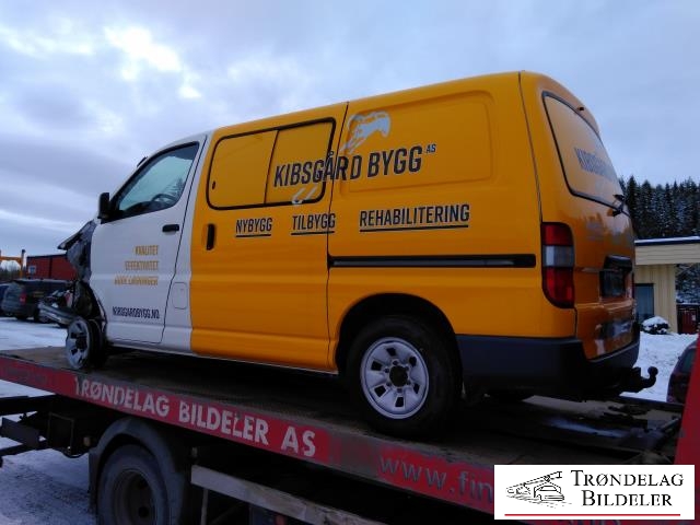 Toyota Hiace 2007-2012 (Fase 3) , Motorkode: 2KD-FTV, Girkassekode: 