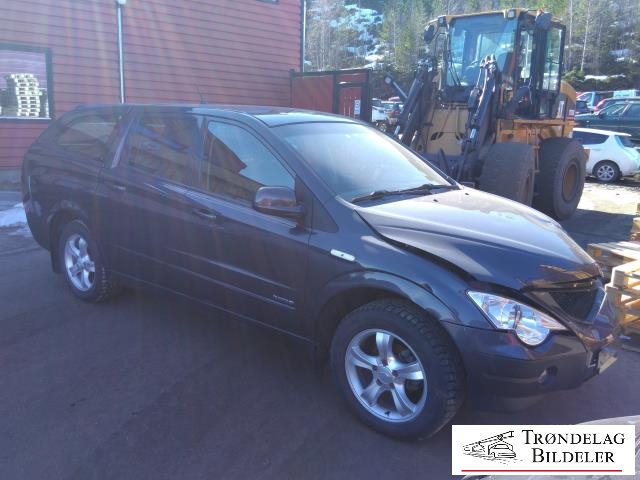 SsangYong Actyon 2007-2013 , Motorkode: D20DT, Girkassekode: