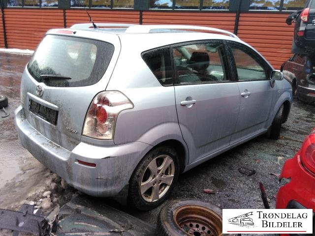 Toyota Verso 2004-2009 (Type II) , Motorkode: 2AD-FTV, Girkassekode: 
