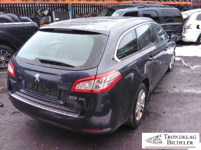 Peugeot 508 2011-2014 (Type I, Fase 1) , Motorkode: 9H05, Girkassekode: