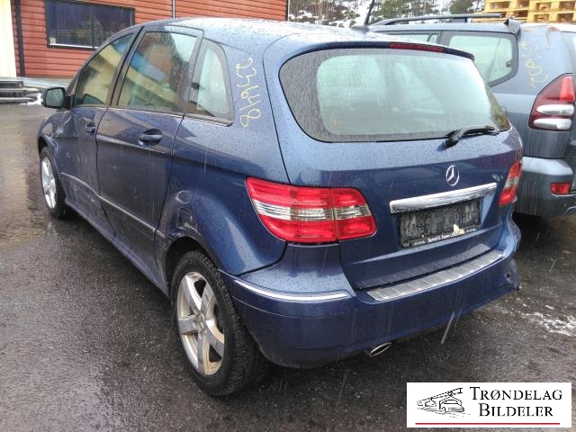 Mercedes B-Klasse 2008-2011 (Fase 2) (W245) (W245), Motorkode: 266940, Girkassekode: D716520