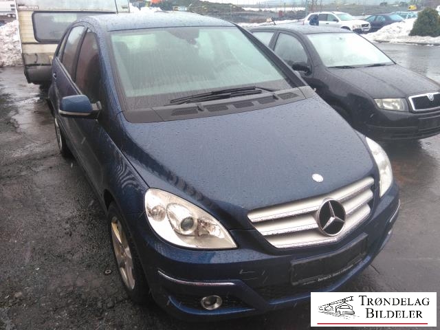 Mercedes B-Klasse 2008-2011 (Fase 2) (W245) (W245), Motorkode: 266940, Girkassekode: D716520