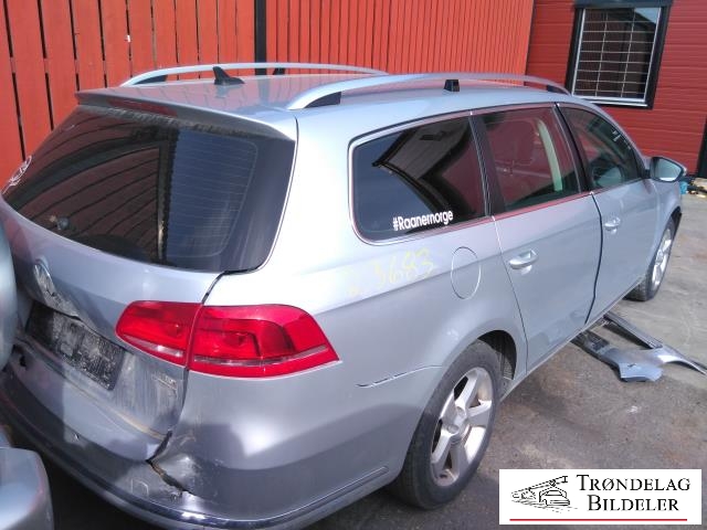 VW Passat 2011-2015 (B7) (B7), Motorkode: CAY CAYC, Girkassekode: MYP