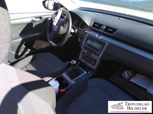 VW Passat 2011-2015 (B7) (B7), Motorkode: CAYC, Girkassekode: MYP