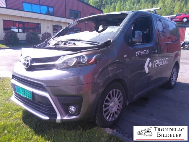 Toyota Proace 2016-->> (Type II) , Motorkode: 3WZ-TV, Girkassekode: 