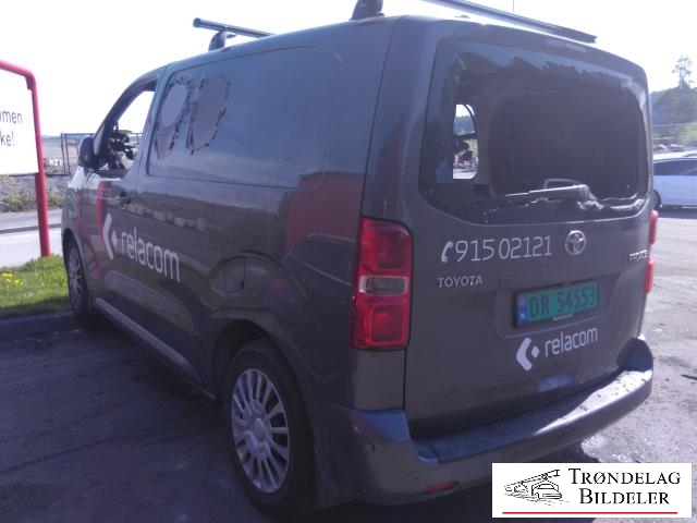 Toyota Proace 2016-->> (Type II) , Motorkode: 3WZ-TV, Girkassekode: 