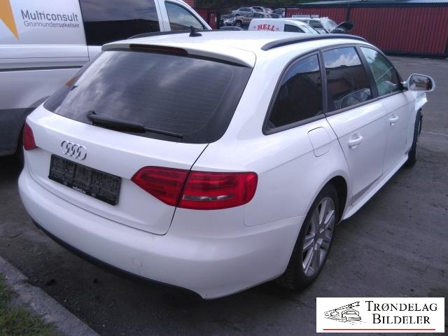 Audi A4 2007-2014 (Type IV) (B8) (B8), Motorkode: CABB, Girkassekode: JJF