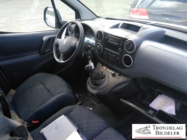 Peugeot Partner 2008-2015 (Type II, Fase 1) , Motorkode: 9H03, Girkassekode: 