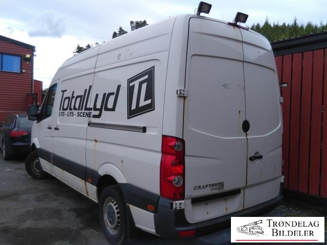 VW Crafter 2011-2016 (Type I, Fase 2) , Motorkode: CECA, Girkassekode: LCF