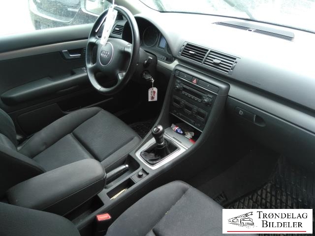 Audi A4 2001-2004 (Type II) (B6) (B6), Motorkode: BFB, Girkassekode: GGG