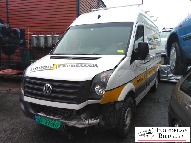 VW Crafter 2011-2016 (Type I, Fase 2) , Motorkode: CKTC, Girkassekode: