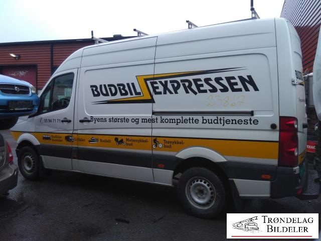 VW Crafter 2011-2016 (Type I, Fase 2) , Motorkode: CKTC, Girkassekode: