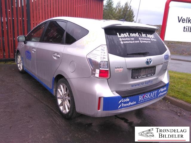 Toyota Prius +7 2012-2020 (Type III) (stasjonsvogn) (stasjonsvogn), Motorkode: 2ZR-FXE, Girkassekode: 