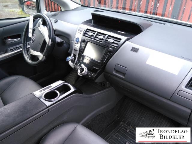 Toyota Prius +7 2012-2020 (Type III) (stasjonsvogn) (stasjonsvogn), Motorkode: 2ZR-FXE, Girkassekode: 