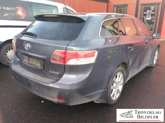 Toyota Avensis 2009-2015 (Type III, Fase 1) , Motorkode: 1AD-FTV, Girkassekode: 